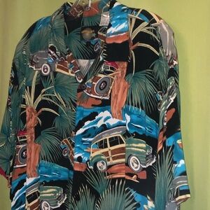 Bermuda Cruz Tropical Print Men's Shirt